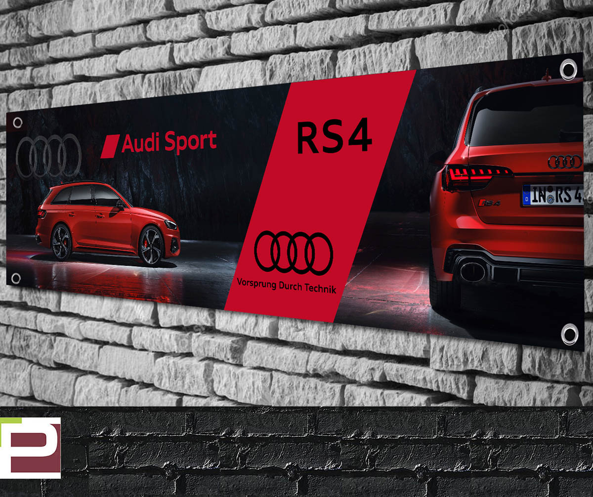 Poster Audi Rs4 Avant B8 by Interlakes