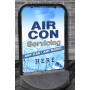 Air Conditioning Pavement Sign/Stand