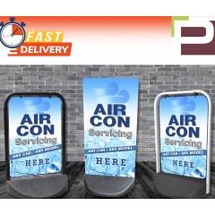 Air Conditioning Pavement Sign/Stand