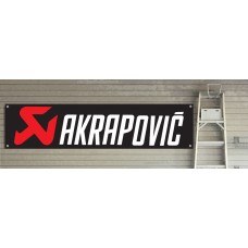 Akrapovic Garage Workshop Banner