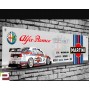 Alfa Romeo Martini Racing 155 BTTC Sponsor Logo Garage/Workshop Banner