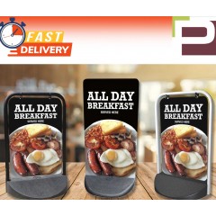 All Day Breakfast Pavement Sign/Stand