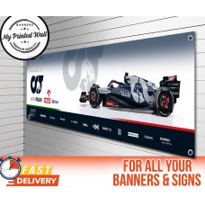 Alpha Tauri F1 Team 2023 Garage/Workshop Banner