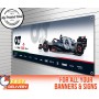 Alpha Tauri F1 Team 2023 Garage/Workshop Banner
