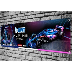 Alpine BWT F1 Team 2022 Garage/Workshop Banner