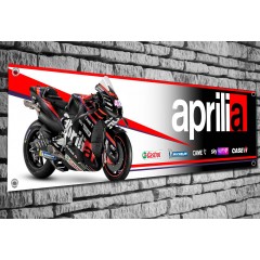 Aprilia Racing 2022 Moto GP Garage Workshop Banner