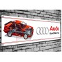 Audi Quattro 10v Cutaway Garage/Workshop Banner