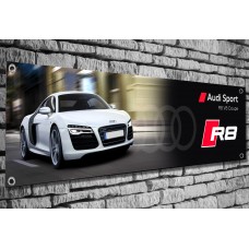 Audi R8 V8 Garage/Workshop Banner