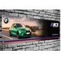 BMW M3 Competition (Isle of Man Green) Garage/Workshop Banner