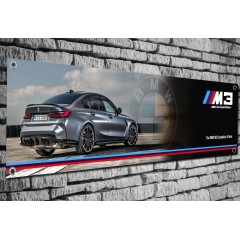 BMW F80 M3 Competition X-Drive Garage/Workshop Banner