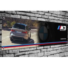 BMW G81 M3 Competition Touring Garage/Workshop Banner