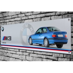 BMW e36 M3 Garage/Workshop Banner