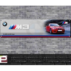 BMW e46 M3 Coupe Garage/Workshop Banner