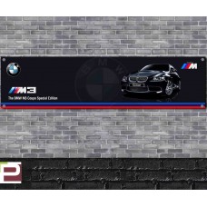 BMW e92 M3 Coupe Special Edition Garage/Workshop Banner