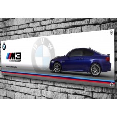 BMW e92 M3 Competition Garage/Workshop Banner