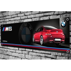 BMW M6 Coupe Garage/Workshop Banner