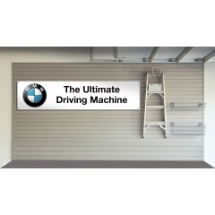 BMW The Ultimate Driving Machine Garage Banner
