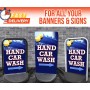 Hand Car Wash Pavement Stand/Sign