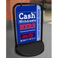 Cash Withdrawals Swinger Pavement Stand