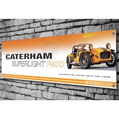 Caterham Superlight R400 Garage Banner