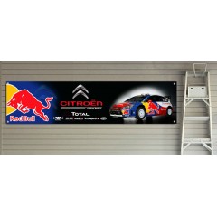 Citroen DS4 Red Bull Garage/Workshop Banner