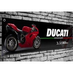 Ducati 1198s Garage/Workshop Banner