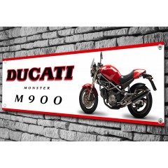 Ducati Monster M900 Garage/Workshop Banner