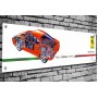 Ferrari 360 Modena Cutaway Garage/Workshop Banner