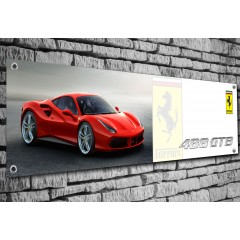 Ferrari 488 GTB Garage/Workshop Banner