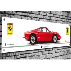 Ferrari Dino 246 GT Garage/Workshop Banner
