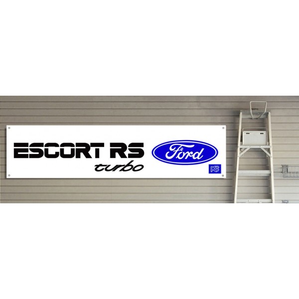 Ford ESCORT XR3i BADGE PVC Workshop Garage banner waterproof SIGN 011 