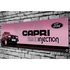 Ford Capri 2.8i (purple) Garage/Workshop Banner