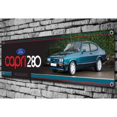 Ford Capri 280 Brooklands Garage/Workshop Banner