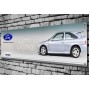 Ford Escort Cosworth Auralis Blue Garage/Workshop Banner