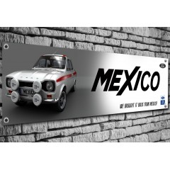 Ford Escort MK1 Mexico Garage/Workshop Banner