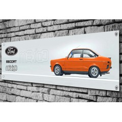 Ford Escort Mk2 Mexico Garage/Workshop Banner