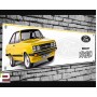 Ford Escort Mk2 RS2000 (yellow) Garage/Workshop Banner