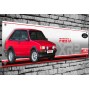 Ford Fiesta Mk2 XR2i (red) Garage/Workshop Banner