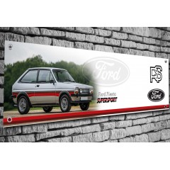 Ford Fiesta Mk1 Supersport Garage/Workshop Banner