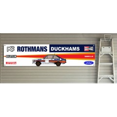 Ford RS Escort Rothmans Garage/Workshop Banner
