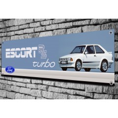 Ford Escort RS Turbo Mk1 Car Garage/Workshop Banner