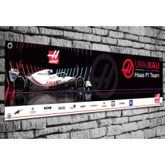 Haas F1 Team 2022 Garage/Workshop Banner