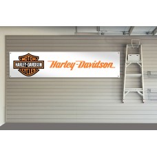 Harley Davidson Motorcycles Garage / Workshop Banner 