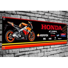 Honda Repsol CBR 1000RR Garage/Workshop Banner