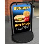 Hot Food Swinger Pavement Stand