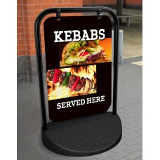 Kebab Swinging Pavement Stand