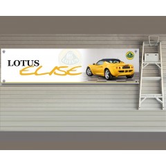 Lotus Elise S1 Norfolk Yellow Garage/Workshop Banner