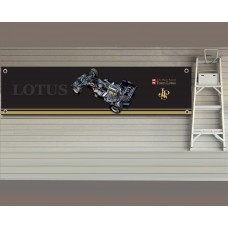 Team Lotus JPS F1 Garage/Workshop Banner