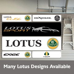 Lotus Garage / Workshop Banner