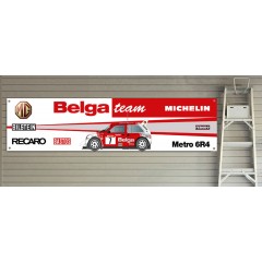MG Metro 6R4 Belga Garage/Workshop Banner